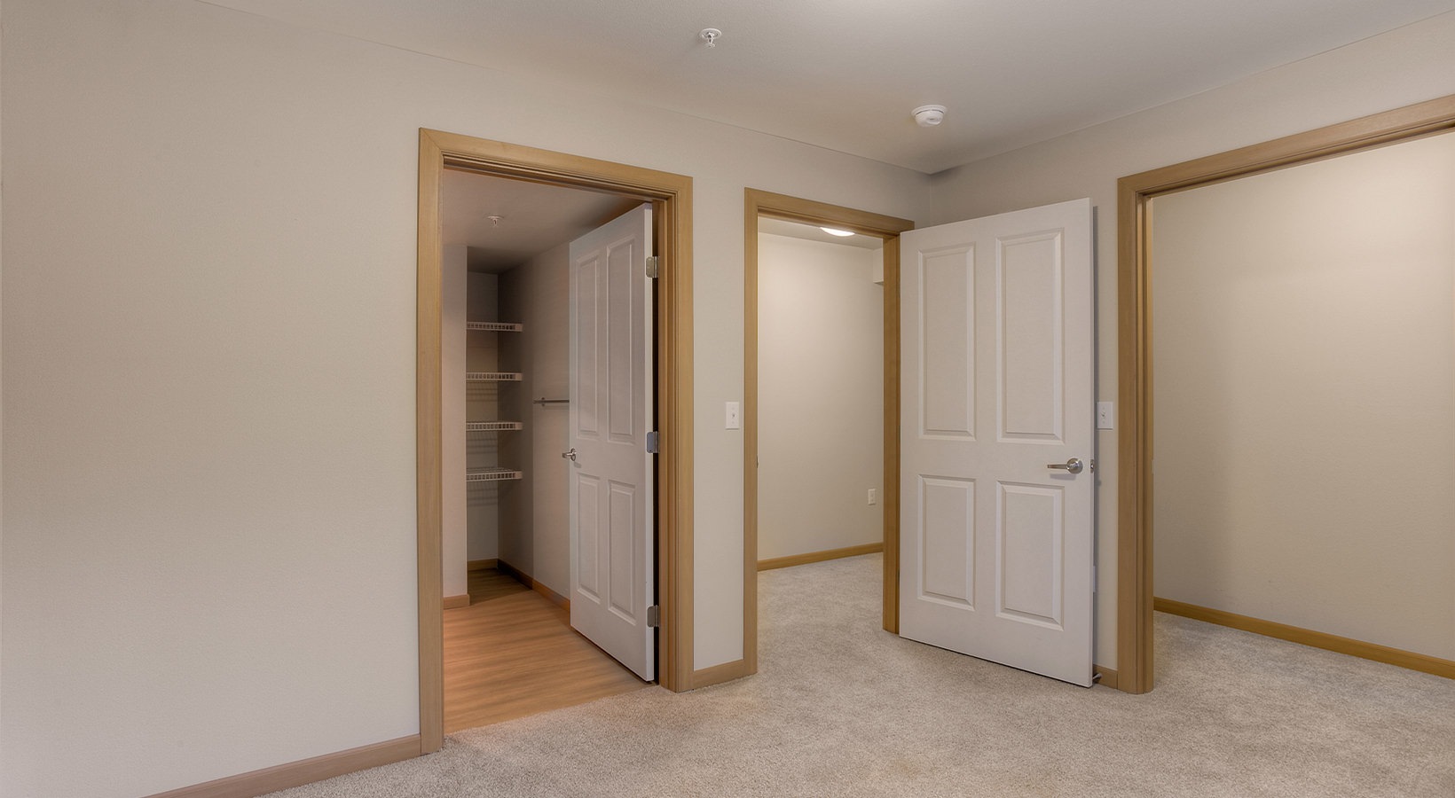 Bedroom  Large well lit bedroom with spacious closet